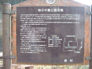 公園案内板